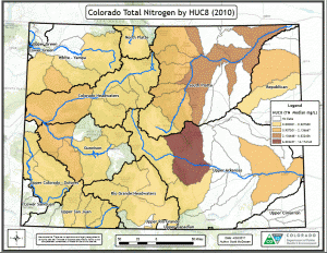 Colorado Total Nitrogen Map