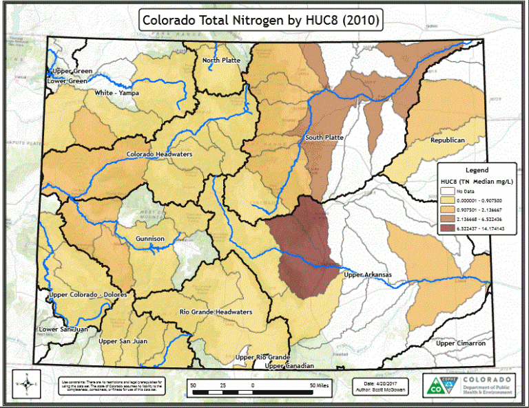 Colorado Water Quality Regulations And Surface Water Pollution Info