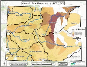 Colorado Total Phosphorus Map